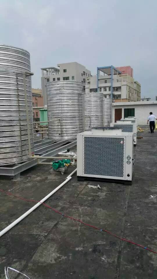 步步高电子100吨热水工程