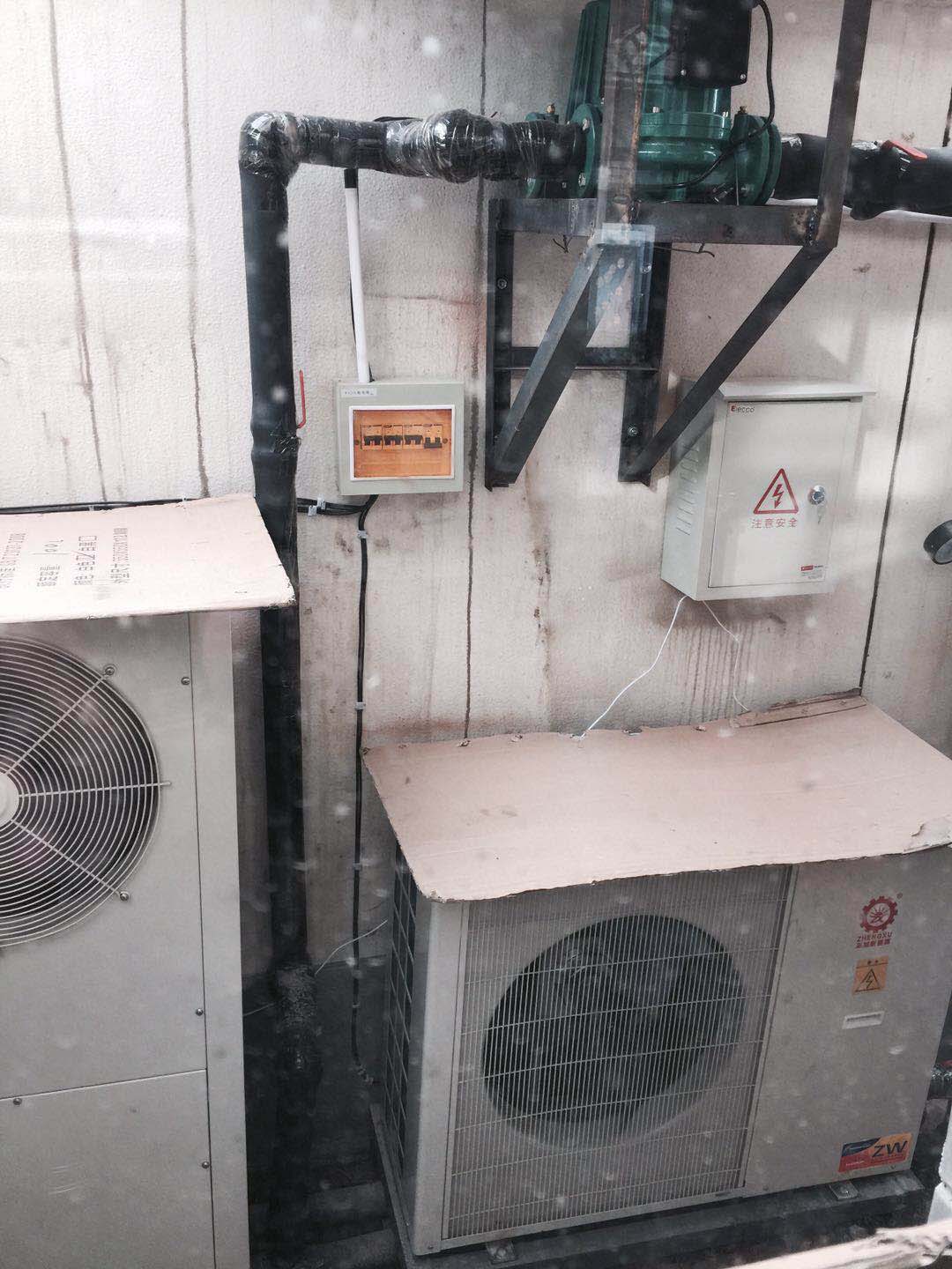 甘肃天水家庭180平空气能采暖项目